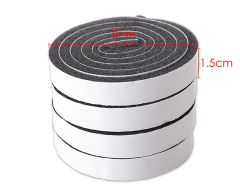 3.3 Inch Weather Stripping Window Foam 4 Pieces Seal Strips