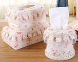 Lace Tissue Box Toilet Paper Box for Home