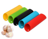 DS. DISTINCTIVE STYLE Silicone Garlic Peeler 5 Pieces Garlic Peeling Tube Roller Useful Kitchen Tools - Multicolored