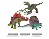 Dinosaur Figures with Jungle Play Mat and Trees Playset