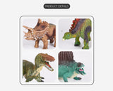 Dinosaur Figures with Jungle Play Mat and Trees Playset