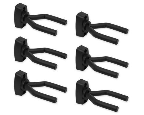 Wall Mounted Guitar Hangers 6 Pieces Wall Mounted Guitar Holders