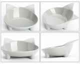 Cat Bowls Set of 3 Anti-slip Feeding Bowls for Pets