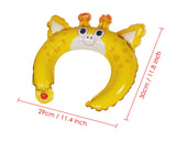 Inflatable Headbands 25 Pieces Animal Hair Hoops for Party Costumes