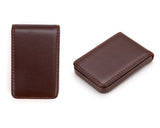 Business Card Case 2 Pieces PU Leather Name Card Holder