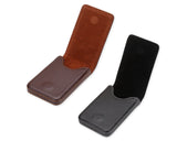 Business Card Case 2 Pieces PU Leather Name Card Holder