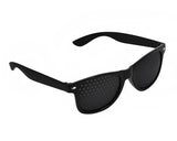 Prevention Glasses Black Pinhole Glasses for Vision Correction