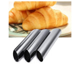 Cannoli Tubes 12 Pieces Canolli Shell Molds with 8 Cream Horn Molds
