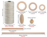 Macrame Kit 3 Millimeters x 109 Yards Macrame Cord for Plant Hangers