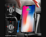 Baseus Wireless Car Charger Air Vent Gravity Car Mount Holder