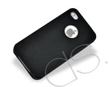 Eternal Series iPhone 4 and 4S Silicone Case - Black