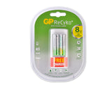 GP ReCyko+ Rechargeable AA Batteries 2000 mAh with Free USB Charger