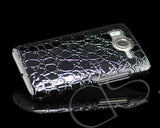 Krokodil Series HTC Desire HD Leather Case - Black
