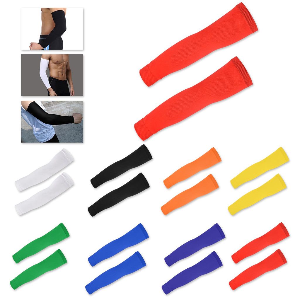 2 Pcs Outdoor Sports Cycling Arm Sleeves