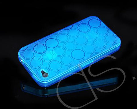 Turno Series iPhone 4 and 4S Silicone Case - Blue
