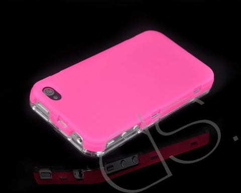 Tutela Series iPhone 4 and 4S Full Protection Case - Pink