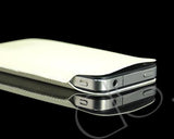Ultra Slim Series Leather iPhone 4 and 4S case - White