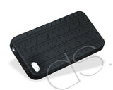 Wheel Series iPhone 4 Silicone Case - Black