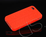 Wheel Series iPhone 4 Silicone Case - Red