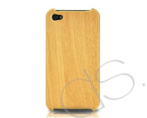 Wooden Series iPhone 4 and 4S Case - Light Brown