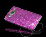 Zirconia Series HTC Desire HD Case - Purple