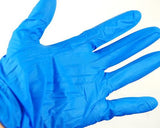 Satin Touch Latex-Free Reusable Nitrile Mechanic's Gloves-Large, 2 Pcs