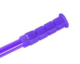 2 Pcs Simple Silicone Cycling Bike Handlebar Grips - Purple