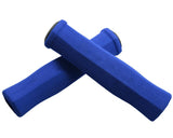 2 Pcs Soft Sponge Cycling Fixed Gear Bike Handlebar Grips - Blue