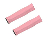 2 Pcs Soft Sponge Cycling Fixed Gear Bike Handlebar Grips - Pink