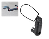 Cycling MTB Mountain Road Bike Bar End Rear View Mirror - Black