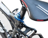 Cycling Bike Mountain Bike Quick Release Seatpost Clamp 34.9mm - Blue