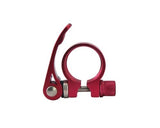 Cycling Road Mountain Bike Quick Release Seatpost Clamp 31.8mm - Red