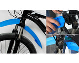 Mountain Bike Fenders with LED Light Adjustable Front and Rear Mudguard