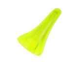 Vintage Style Plastic Cycling Bike Saddle Seat - Yellow