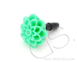 Headphone Jack Plug - Flower Green