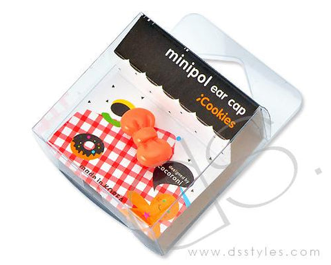 Headphone Jack Plug - Ribbon Orange