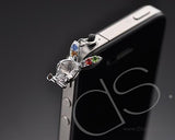 Crystal Rabbit Headphone Jack Plug