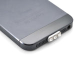 Silver Crystal Dock Plug For iPhone 5 And iPad Mini