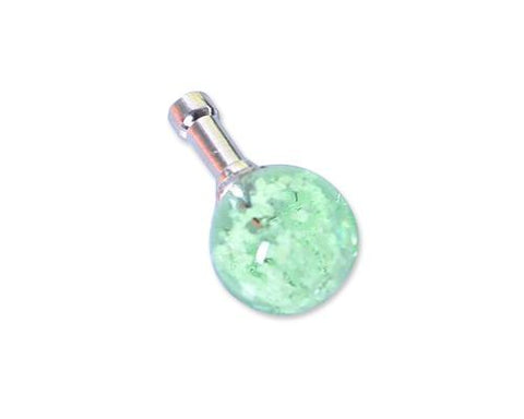 Luminous Ball Headphone Jack Plug - Green