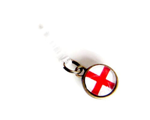 World Cup Series Handmade Headphone Jack Plug - England