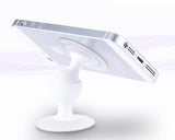 Rotating Cell Phone Stand Holder - White