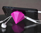 Diamond Cell Phone Stand Holder - Red