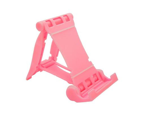 Universal Portable Folding Mobile Phone Stand Holder - Pink