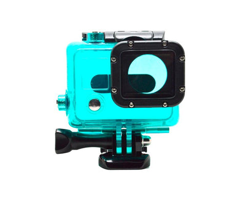 GoPro Waterproof Replacement Housing for Hero 3/ 3+/ 4 Camera - Green