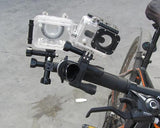GoPro Dual Adapters Bike Handlebar Pole Mount for All Hero Cameras