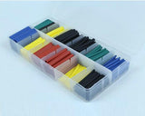280 Pcs Heat Shrink Tubing Cable Wrap Kit with Storage Box