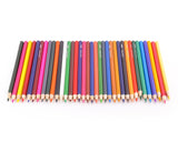 Set of 36 Assorted Colors Drawing Pencils with Sharpener and Case