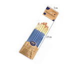 Paint Brush Set 10 Pieces Artist Paint Brush for Painting or Nail Art - Blue