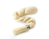 Heat Resistant Long Braided Ponytail Extension - Light Gold
