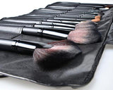 24 Pcs Professional Makeup Brush Set - Black